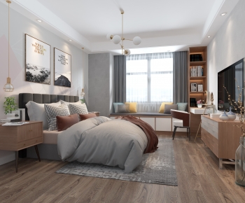 Modern Nordic Style Bedroom-ID:316353081