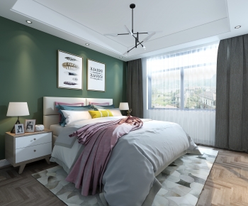 Nordic Style Bedroom-ID:120615019