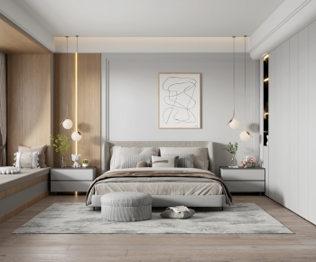 Nordic Style Bedroom-ID:330650898