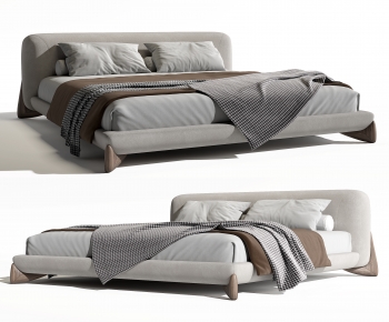 Modern Double Bed-ID:593168972