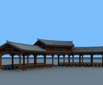 Chinese Style Building Component-ID:242923979