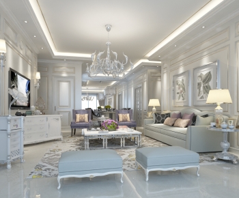 European Style A Living Room-ID:688331142