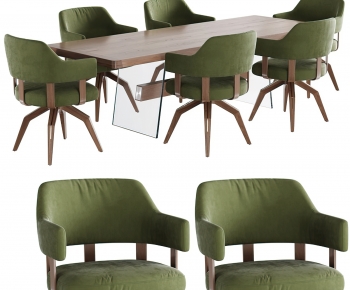 Modern Dining Table And Chairs-ID:520519974