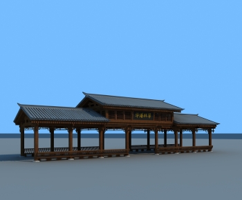 Chinese Style Building Component-ID:221266031