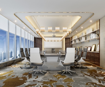 New Chinese Style Meeting Room-ID:747571022