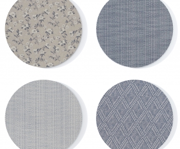 Modern Circular Carpet-ID:518749953