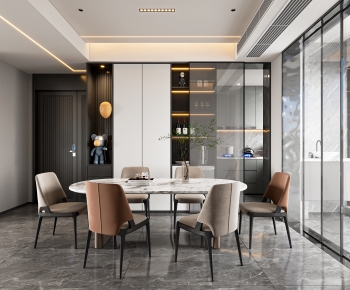 Modern Dining Room-ID:676208976