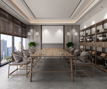 New Chinese Style Meeting Room-ID:843717108