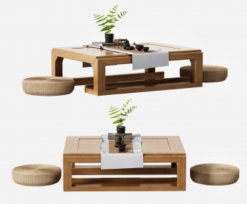 Japanese Style Tea Tables And Chairs-ID:466521981