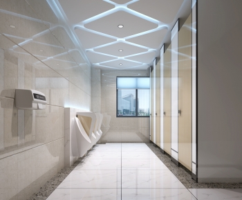 Modern Office Toilet-ID:300790071