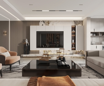 Modern A Living Room-ID:957376967