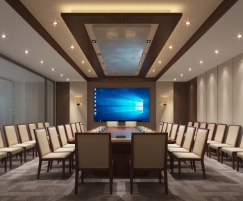 New Chinese Style Meeting Room-ID:459083084
