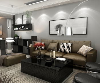 Nordic Style A Living Room-ID:783113966