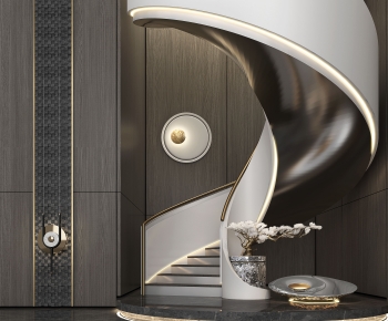 New Chinese Style Rotating Staircase-ID:291152006