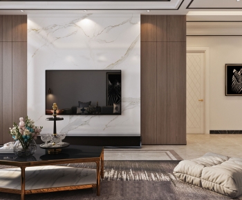 Modern A Living Room-ID:995311985