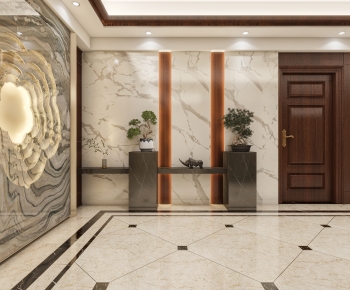 New Chinese Style Hallway-ID:225819111