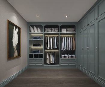 American Style Clothes Storage Area-ID:506628048