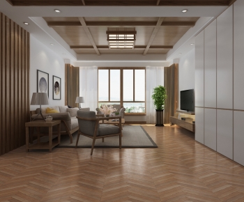 Japanese Style A Living Room-ID:338116882