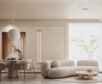 Wabi-sabi Style A Living Room-ID:429330114