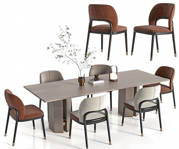 New Chinese Style Dining Table And Chairs-ID:568835972