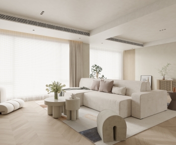 Wabi-sabi Style A Living Room-ID:932550919