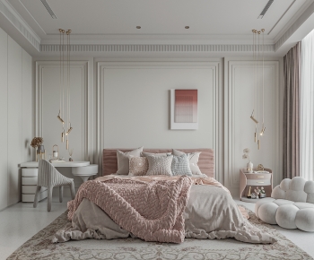 French Style Bedroom-ID:628165969