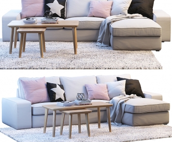Nordic Style Multi Person Sofa-ID:282243011