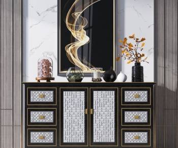 Modern Side Cabinet/Entrance Cabinet-ID:287815098