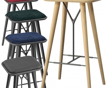 Nordic Style Bar Chair-ID:722994096