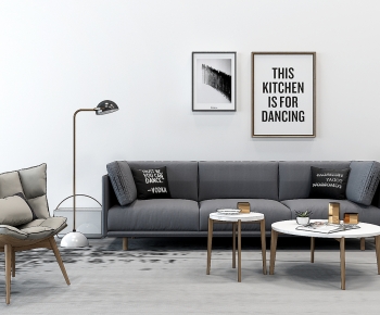 Nordic Style Sofa Combination-ID:547802931