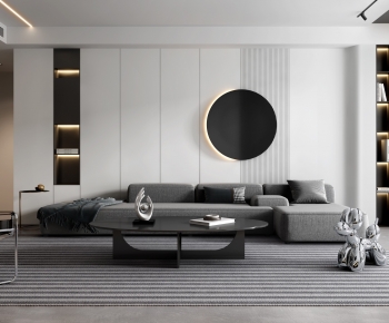 Modern A Living Room-ID:139847047