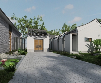 Chinese Style Villa Appearance-ID:353377103