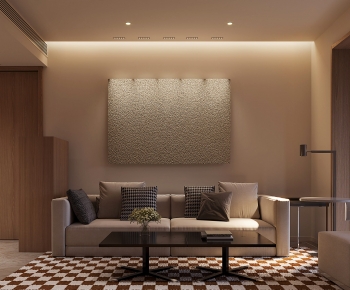 Wabi-sabi Style A Living Room-ID:119805108