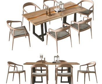 现代餐桌椅-ID:1386029