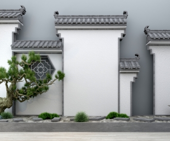 New Chinese Style Building Component-ID:313561032