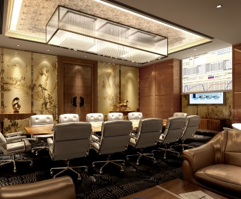 New Chinese Style Meeting Room-ID:779519088
