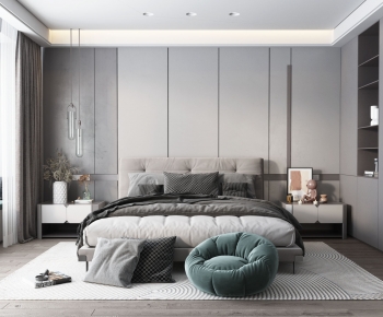 Modern Bedroom-ID:687876945