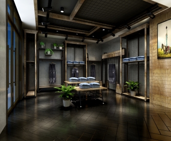 Industrial Style Clothing Store-ID:201211932
