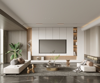 Modern A Living Room-ID:653157009
