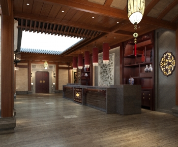 Chinese Style Hotel Space-ID:793946039