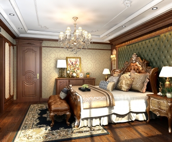 European Style Bedroom-ID:817222129