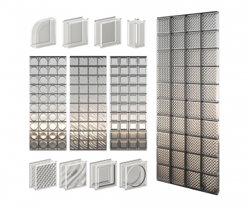 Modern Glass Screen Partition-ID:957667116