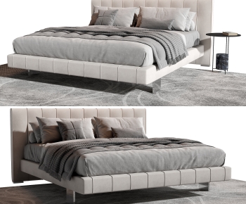 Modern Double Bed-ID:503089435