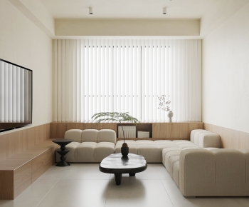 Wabi-sabi Style A Living Room-ID:884399897