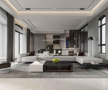 Modern A Living Room-ID:727114925