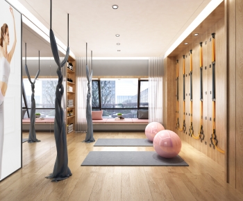 Modern Yoga Room-ID:551058054