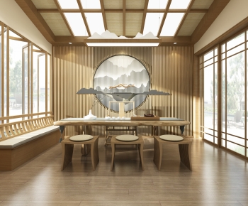 New Chinese Style Tea House-ID:949640049
