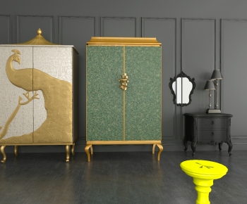 Chinese Style Decorative Cabinet-ID:482410919