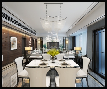 Hong Kong Style Dining Room-ID:634921074