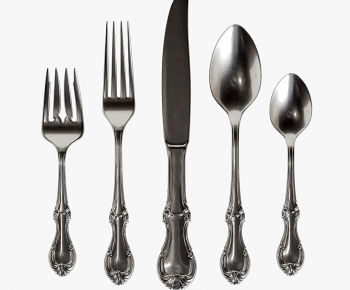 现代餐具 刀叉勺子-ID:708638917